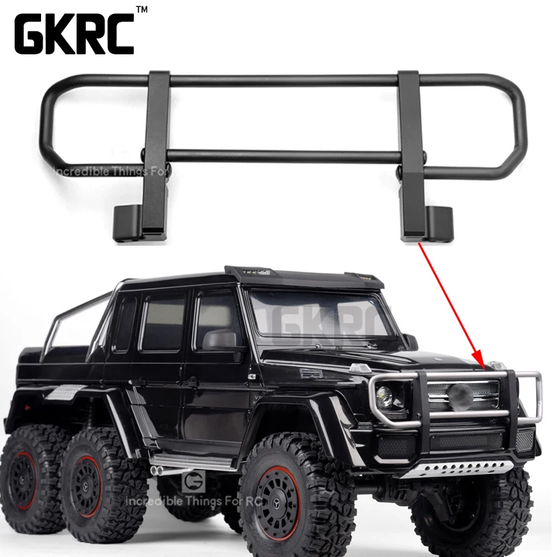 Traxxas Trx-4 G500 Mercedes G63 металлический передний бампер в дикой природе с ЧПУ