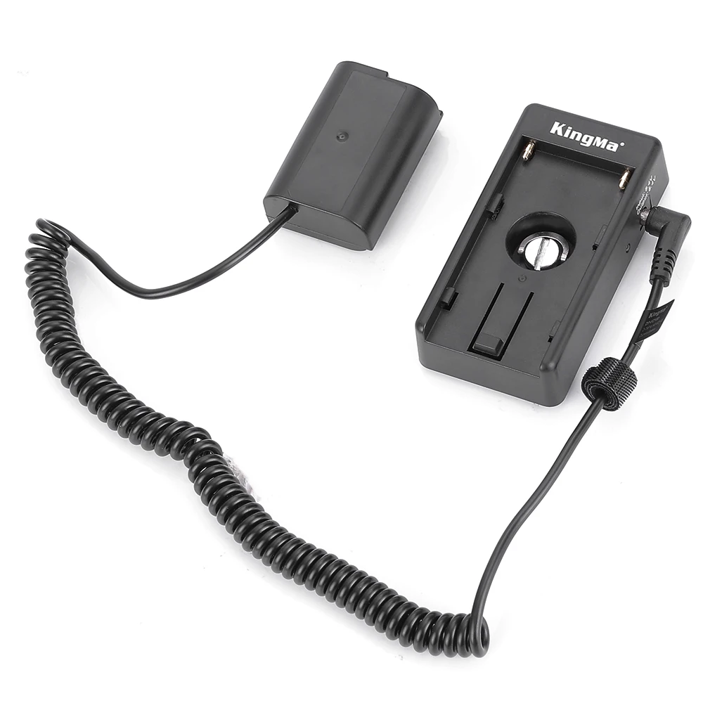 Batteria Fittizia Kingma Dmw-Blk22 Con Piastra Adattatore Batteria Np-F Per Fotocamera Panasonic Lumix S5 Gh5M2 Batteria Fittizia Dmw Blk22