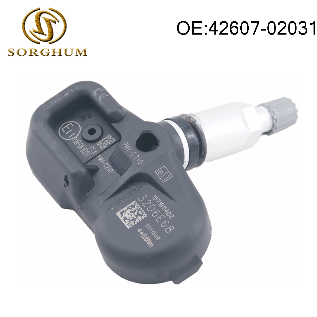Система контроля давления в шинах датчик TPMS 42607 02031 02030 433 МГц для Toyota RAV4 IV Avensis Auris