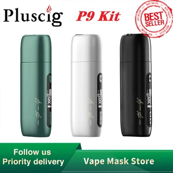 

Original Pluscig P9 Charged Electronic Cigarette Smoke Vape Box Kit Fast Charging Continuous Smokable for Heating Dry Herb Stick