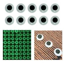 

300pcs/set Durable Jigs Crafts Simulation 3mm/4mm/5mm/6mm Luminous Fish Lure Eyes Fishing Bait 3D Holographic Fishing