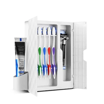 

Toothbrush UV Sterilizer Box Esterilizador uv Light Ultraviolet Tooth Brush Holder Teeth Brush Disinfector Bathroom Sets