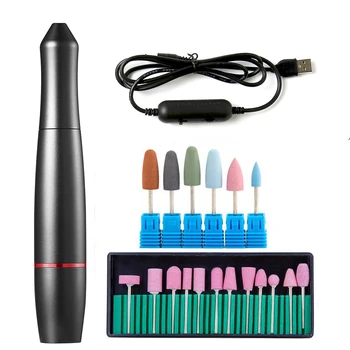 

Nail Drill Machine for Manicure Set 20000RPM Macnicure Machine Kit with Cutters for Removing Gel Nail Varnish Nail Drill Bits