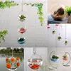 10 CM Transparent Clear Wall Hanging Glass Vase Terrarium Plants Flower Hydroponic Micro Landscape DIY Candlestick Home Decor 2