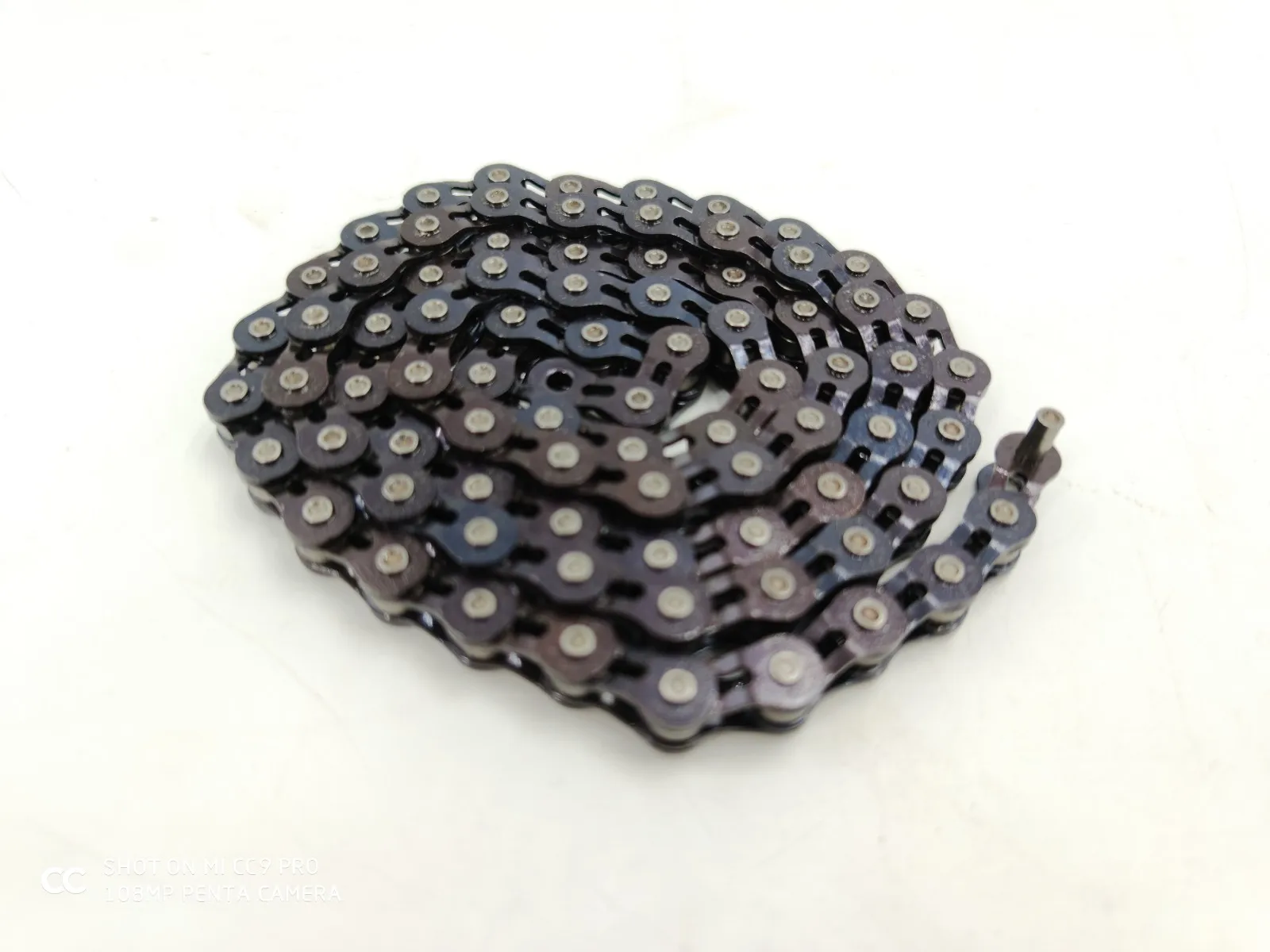 【超お買い得！】 ECLAT シングルチェーン BMX STROKE BLACK（ジテンシャ CHAIN パーツ