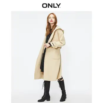 

ONLY Autumn Winter Women's Long Double-faced Woolen Coat | 11934S510