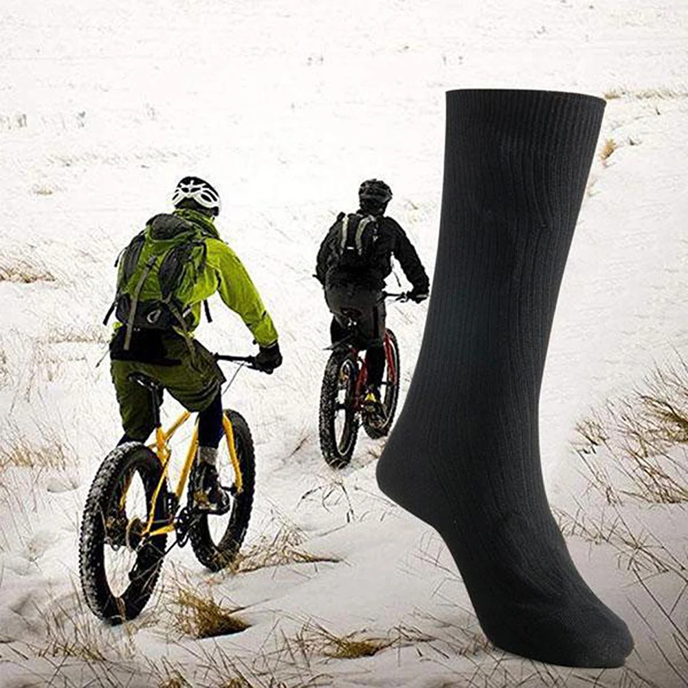 Winter Warm Heated Socks Electric Shield Rechargeable Battery Feet Foot Sports Skiing Thermal | Женская одежда