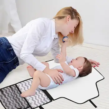

Baby Changing mat Portable Foldable Washable waterproof mattress children game Floor mats Reusable travel pad Diaper