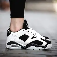 Баскетбольная обувь для мужчин с высоким берцем Спортивная воздушная подушка Jordan для легкой атлетики и баскетбола мужская обувь удобные дышащие Ретро кроссовки