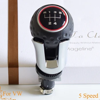 

MT Car Gear Shift Knob For Volkswagen Golf 7 Mk7 GTI GTD 2013 2014 2015 2016 2017 2018 Pen Shifter Lever Stick Arm Head Ball