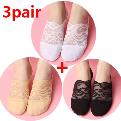 High Quality Boat Socks for Women Girl Summer Style Low Socks Invisible Cotton Socks Slippers Sokken Calcetines Mujer 6pcs=3pair 3Pair Style F