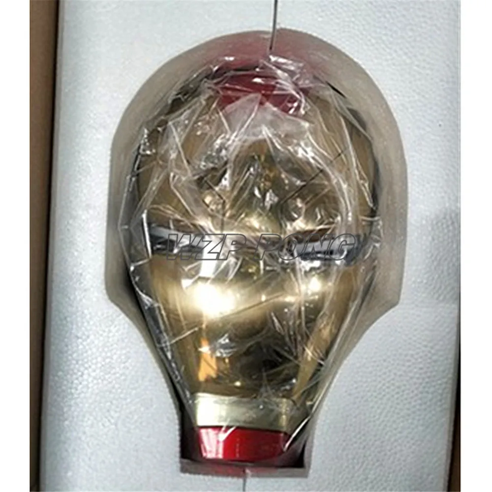 Skup Iron Man MK46 kask 1 1 maska z pcv Cosplay dla Avengers Endgame figurka model kolekcjonerski zabawka dla dzieci prezent