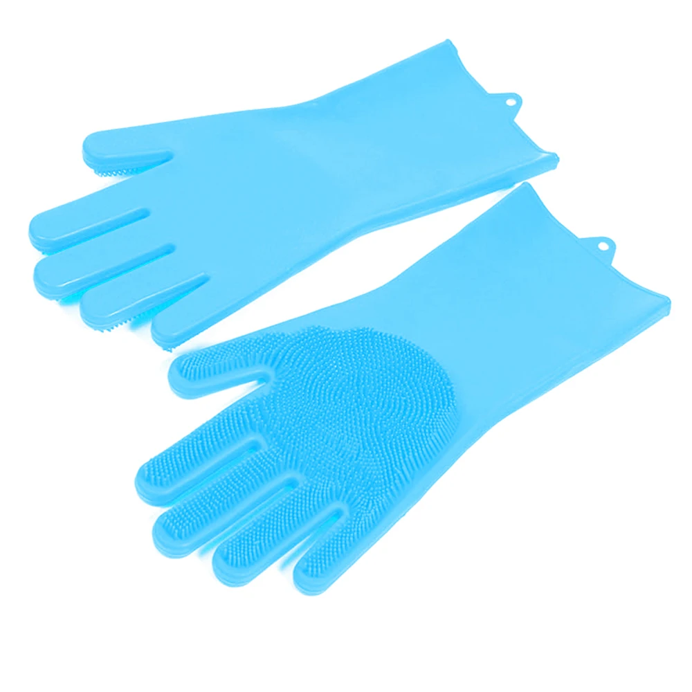 1 пара многофункциональных силиконовых натирающих перчаток жесткий очищающий перчатки с чистящей щеткой для пищевых продуктов перчатки для мытья посуды