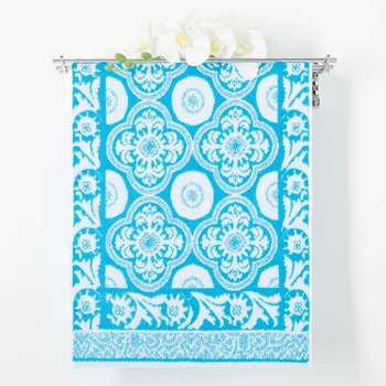 

Terry towel Privilea 9C50 Arabesque 50x90 cm, turquoise, cotton 100% 4639232