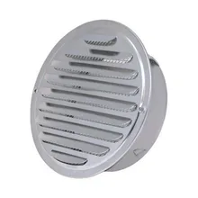 70/150/180/190/200mm Stainless Steel Round Louver Air Vent Exterior Wall Outlet Ducting Ventilation Grilles Home Hardware Tool
