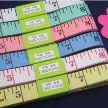 Массовый портняжный швейный инструмент Талия измерительная лента цвет милый мультфильм количество одежды лента измеряет рукава