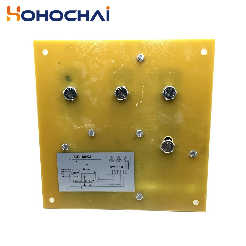 브러시 AVR 발전기용 빅 보드 AVR, AVR-75A GAVR 75A, GAVR-75A AVR 100A, AVR-100A GAVR 100A, GAVR-100A, 220V, 380V, 75A