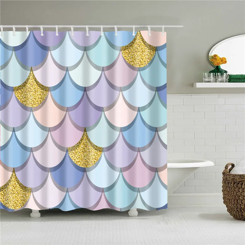 Mermaid-Shower-Curtain-Washable-Bath-Curtains-Squama-Printed-Polyester-Bathroom-Curtain-Set-Home-Decoration-Screen-With (3)
