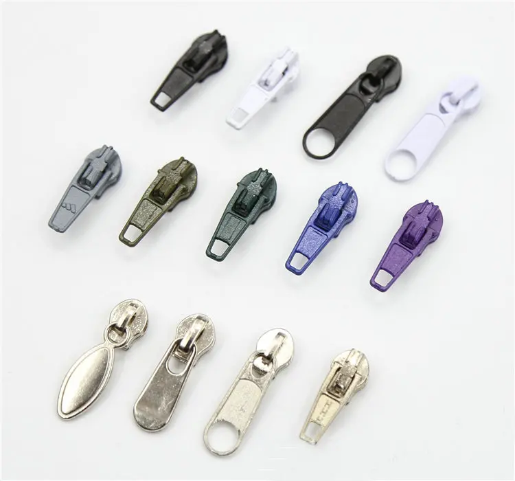 

3# Nylon zipper puller DIY sewing Home textile Craft Bedding clothes Zipper head accessories 20pcs/lot