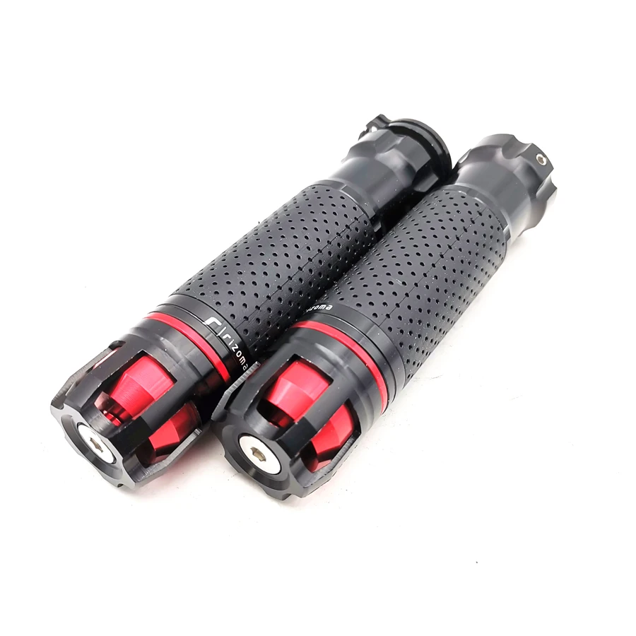 

2x CNC Aluminum Motorcycle Bar Throttle Grip Handle Plug End 22mm 7/8" Universal
