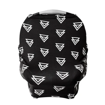 

Nursing Cover, Car Seat Canopy, Shopping Cart, High Chair, Stroller and Carseat Covers for Boys and Girls- Best Stretchy Scarf