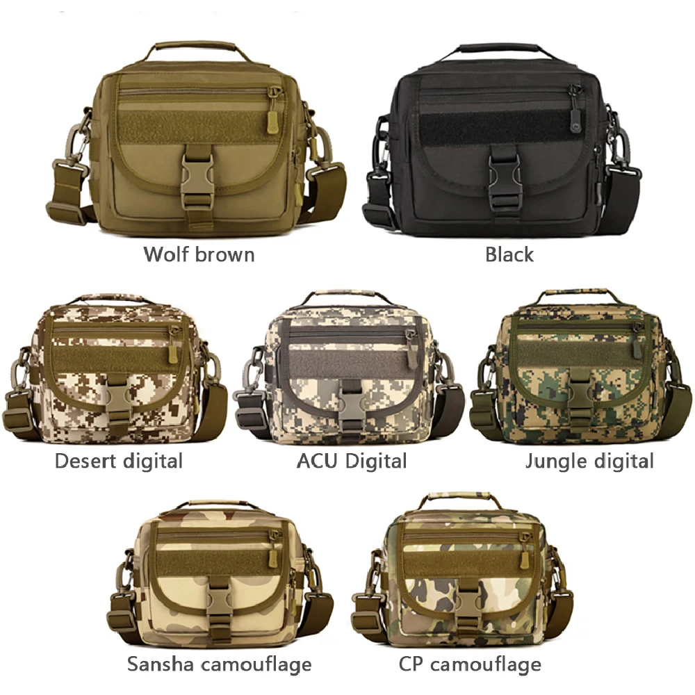 Outdoor Sport Bag Military Tactical Bags Sports Bag Diagonal Shoulder Backpack Camping Hiking Bags Camouflage Hunting Backpacks