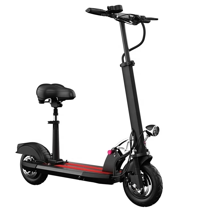 

FTW004 Wholesale The Best 350w Powerful Fastest 10 Inch Fat Tire Electric Scooter With Removable Seat
