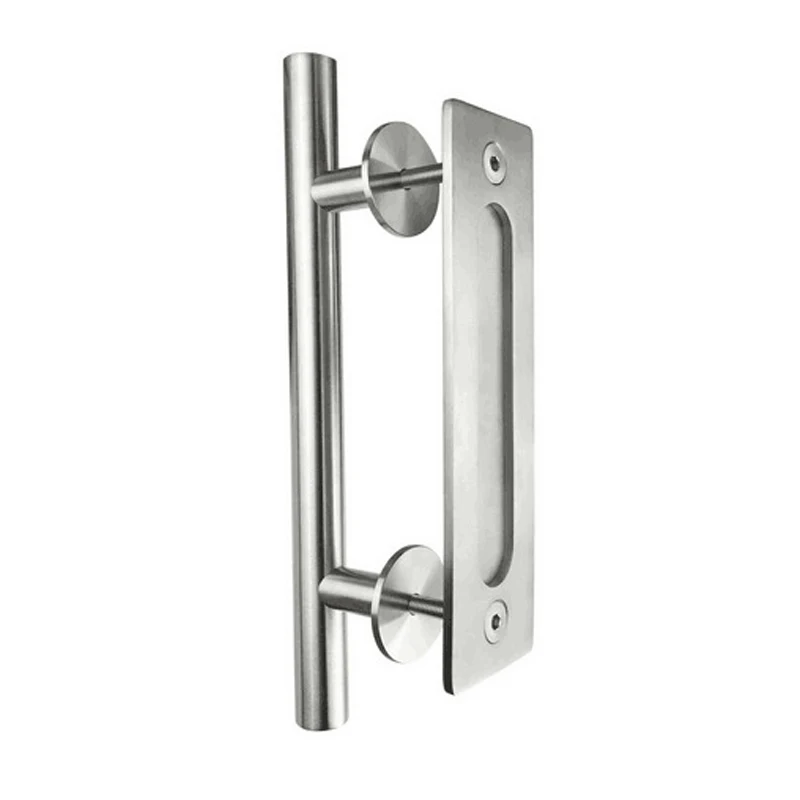 

304 stainless steel barn door handle door handle metal sliding door sliding door double-sided handle barn door handle