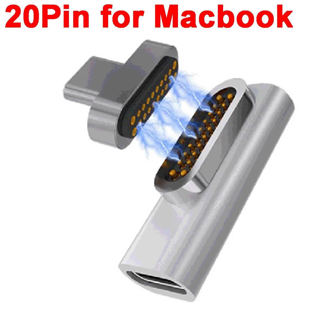 

Адаптер USB Type-C магнитный, 3,1 дюйма, 1 комплект