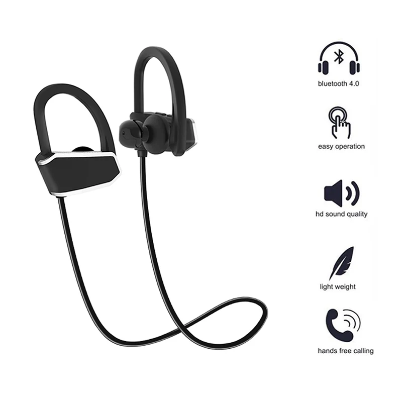 Спортивные Bluetooth наушники Pottnar беспроводные 5 0 гарнитура для бега TWS Спортивная с