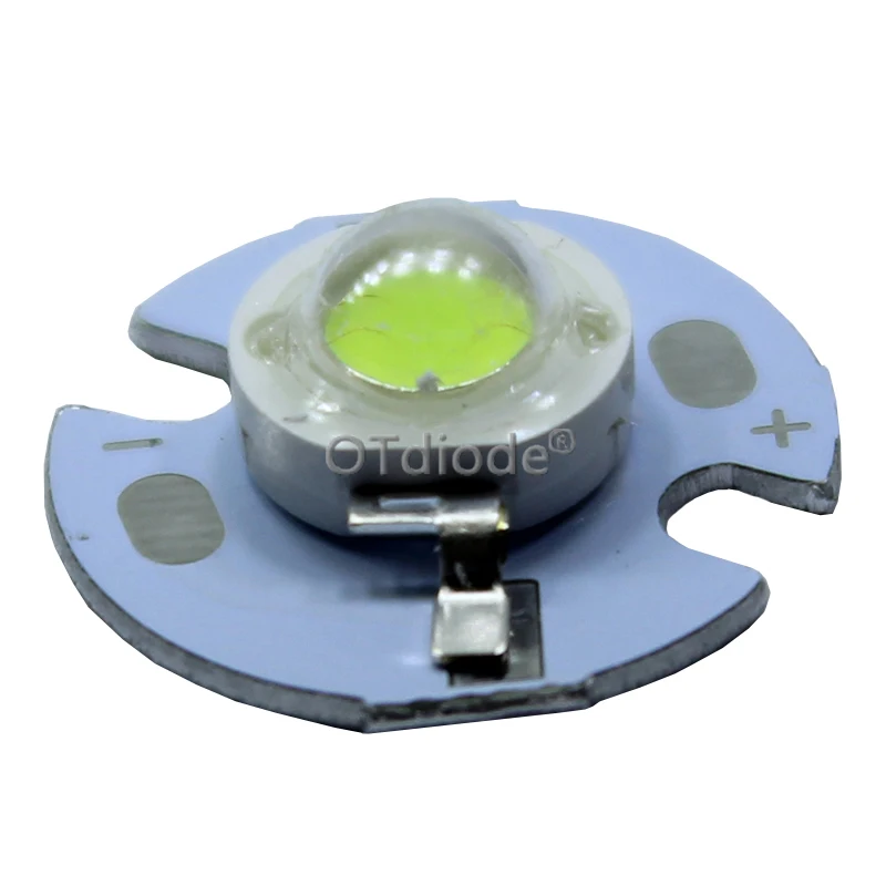 100PCS 3W Cyan Ice Blue Green High Power LED Lamp Led Emitter Light 490-495nm Diode 350-700mA For Decoration
