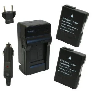 Аккумулятор + зарядное устройство EN EL14 ENEL14A EL14A для Nikon ENEL14 D5600 D3500 d5200 d5100 d3100 d3200 D3400