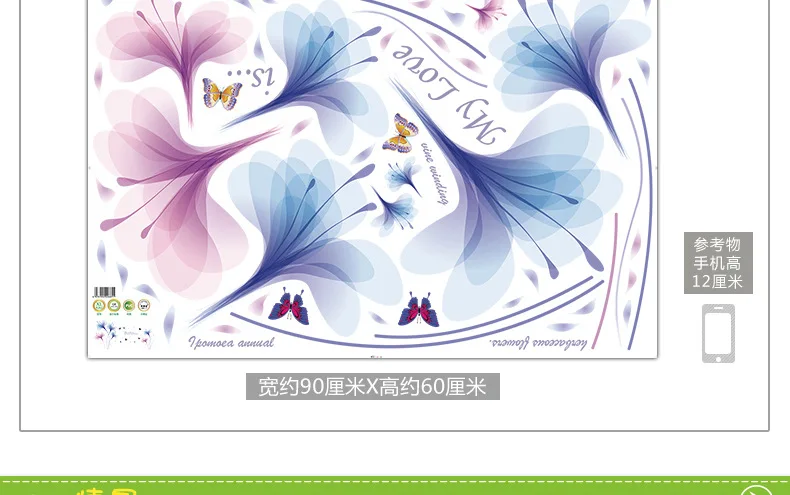 Производители оптом XL8262 Dreamy Орхидея Гостиная Спальня Коридор картины маслом на холсте наклейки Экологически