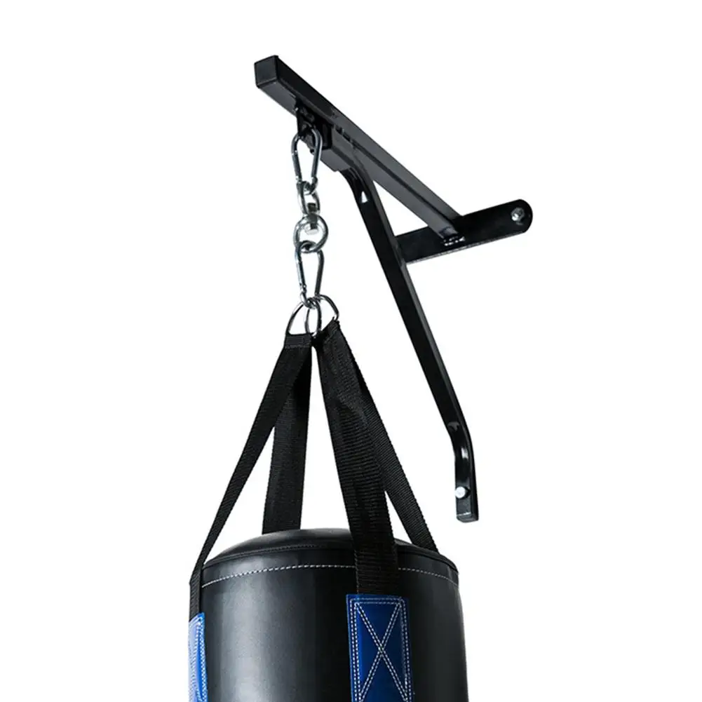 Тяжелый Песочник настенный кронштейн стальное крепление Подвесная подставка настенное крепление боксерская рамка пробивная сумка вешалка для стойки для фитнеса тренировка