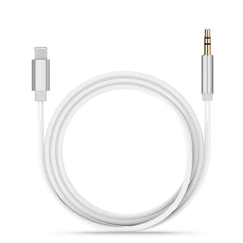 Применимый IPhone7AUX автомобильный адаптер Кабель Apple 8XRXSLightning поворот 3,5 Мужской Соединительный аудиокабель