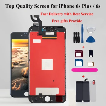 

AAA+++ LCD for iPhone 6s plus Display touch screen assembly replacement for iPhone 6s LCD module ips 1920*1080 celular pantalla