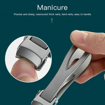 

Stainless Steel Toe Nail Clippers Nipper Podiatry Pedicure Kit Heavy Suitable For Thick Nail Cutting Machine Toe Nail Tool TSLM2