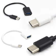 USB 3,1 к USB 2,0 адаптер типа OTG C кабель для передачи данных разъем для Macbook для Letv Max для huawei zte Xiaomi 4C USB C кабель