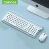 Teclado inalámbrico USB de 2,4G, ratón recargable para Macbook, Asus, Dell, teclado para portátil, ordenador, teclado, ratones ► Foto 1/6