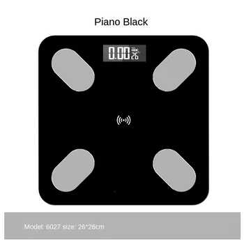 

USB Charging Smart Bluetooth Electronic Scale Body Fat Scale BMI Weight Scale Home App Human Health Scale Body Fat Measurement