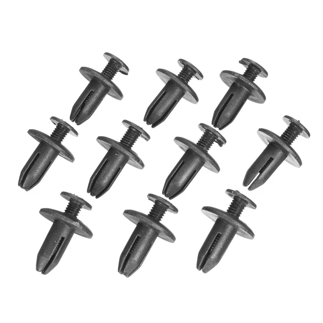 50 Stück Auto befestigung 6mm Auto Befestigungs elemente Nieten Clips Auto  Stoßstange Tür verkleidung Kotflügel Liner Clips Halter für Universal auto  - AliExpress