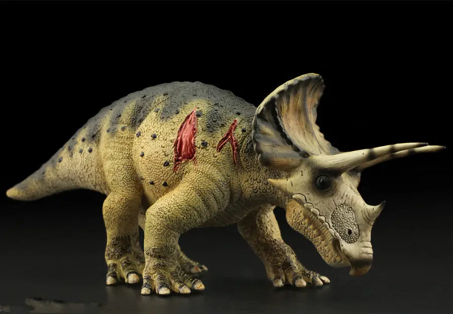 Фигурка динозавра Юрского периода Triceratops Ceratops реалистичная модель животного