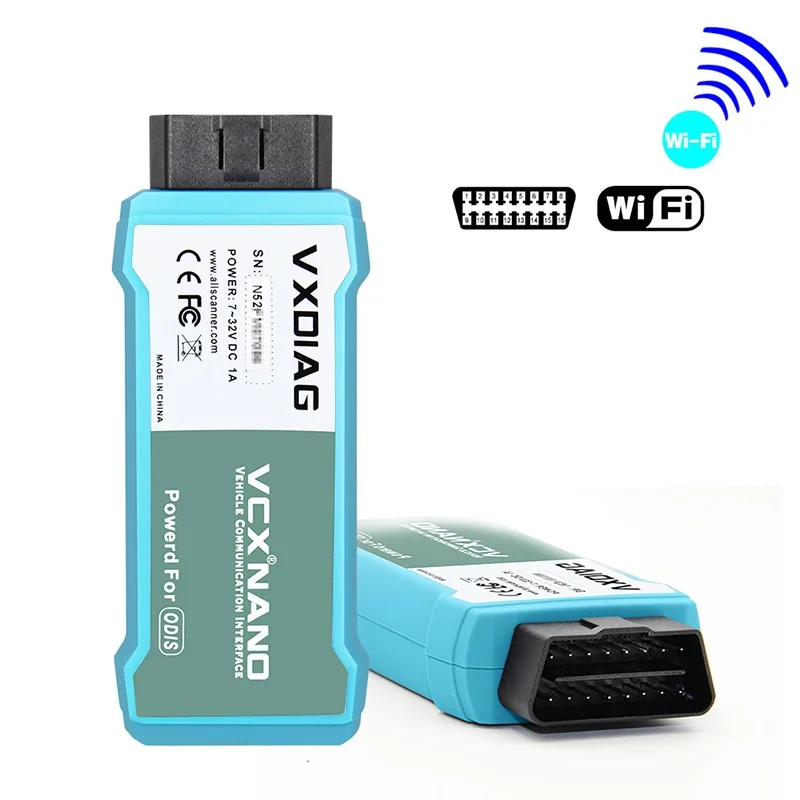 VXDIAG VCX Nano для Ford/Mazda 2 в 1 с IDS OBD OBD2 wifi автомобильный диагностический инструмент Поддержка автомобиля до года многоязычный - Цвет: NANO for VW wifi
