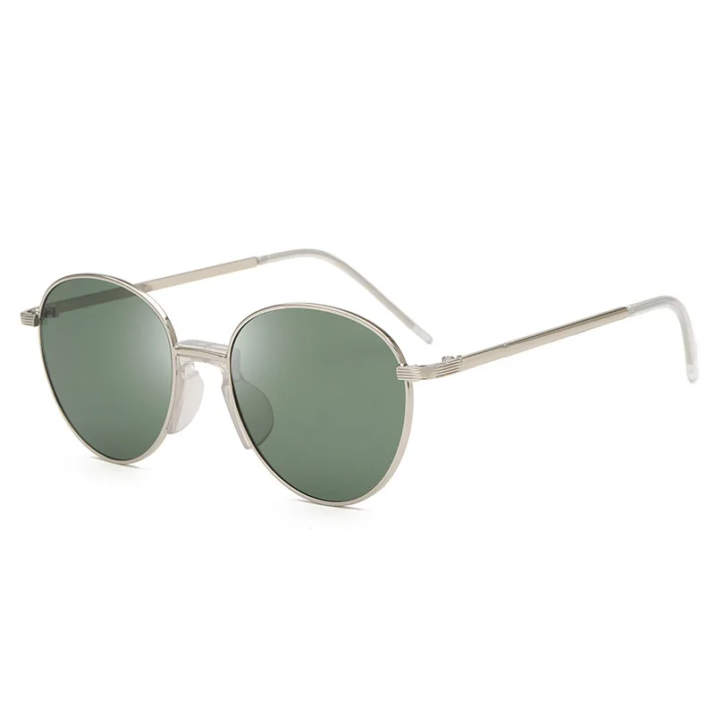 

Ololo ou 1980 oval metal sun glasses women's fashion New style European and American-style cross-border sunglasses men's SUN gla