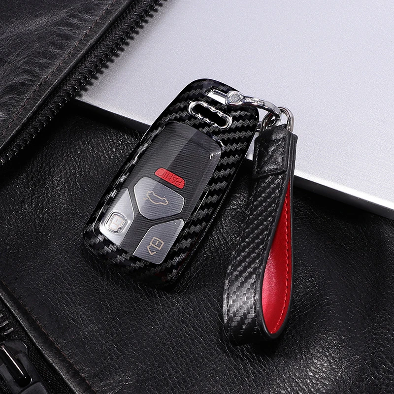 kwmobile Key Cover Compatible with Audi Carbon kwmobile Key Cover Compatible with Audi Carbon