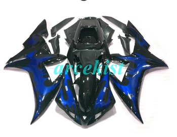 

New ABS Compression Mold motorcycle Fairings Fit For Yamaha YZF-1000-R1 2002-2003 02 03 Fairing Bodywork set Custom blue black
