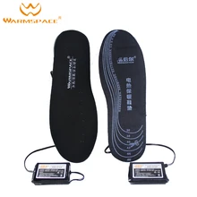 Стельки с электрическим подогревом USB зарядка с перезаряжаемой литиевой батареей сохраняет тепло зимой