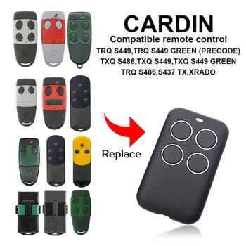

CARDIN TRQ S499 GREEN TXQ S486 S449 GREEN remote control compatible copy CARDIN gate garage door 433mhz 868mhz remote control