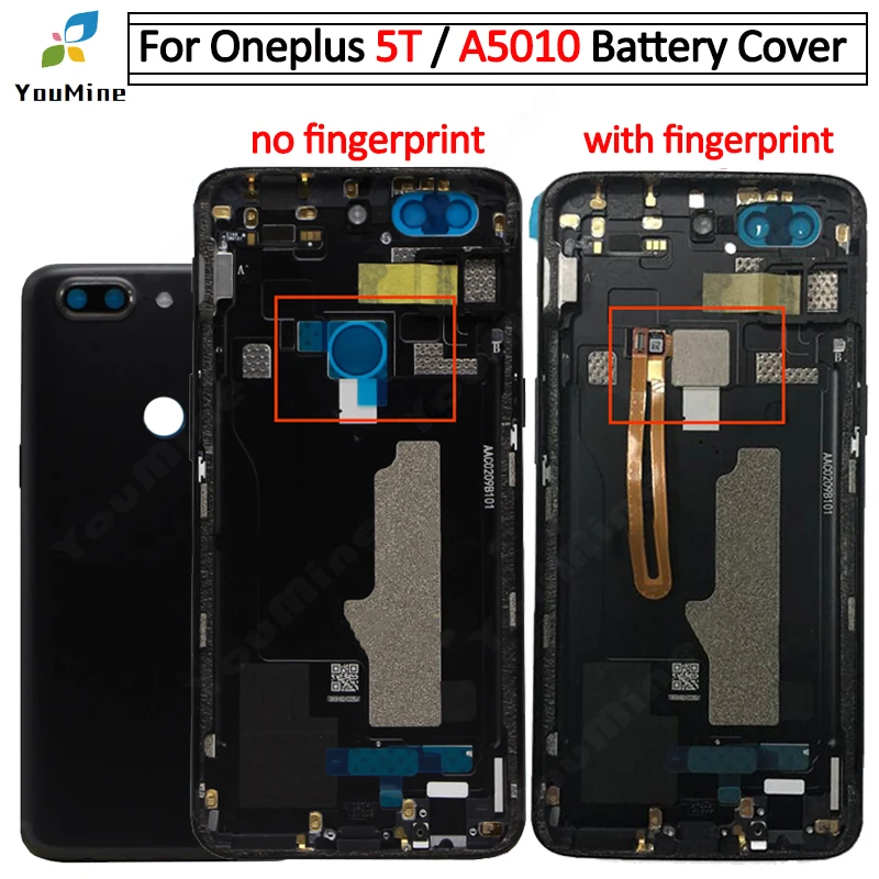 Для OnePlus 5T крышка батареи задняя дверь Корпус чехол Замена для one plus A5010 | Мобильные