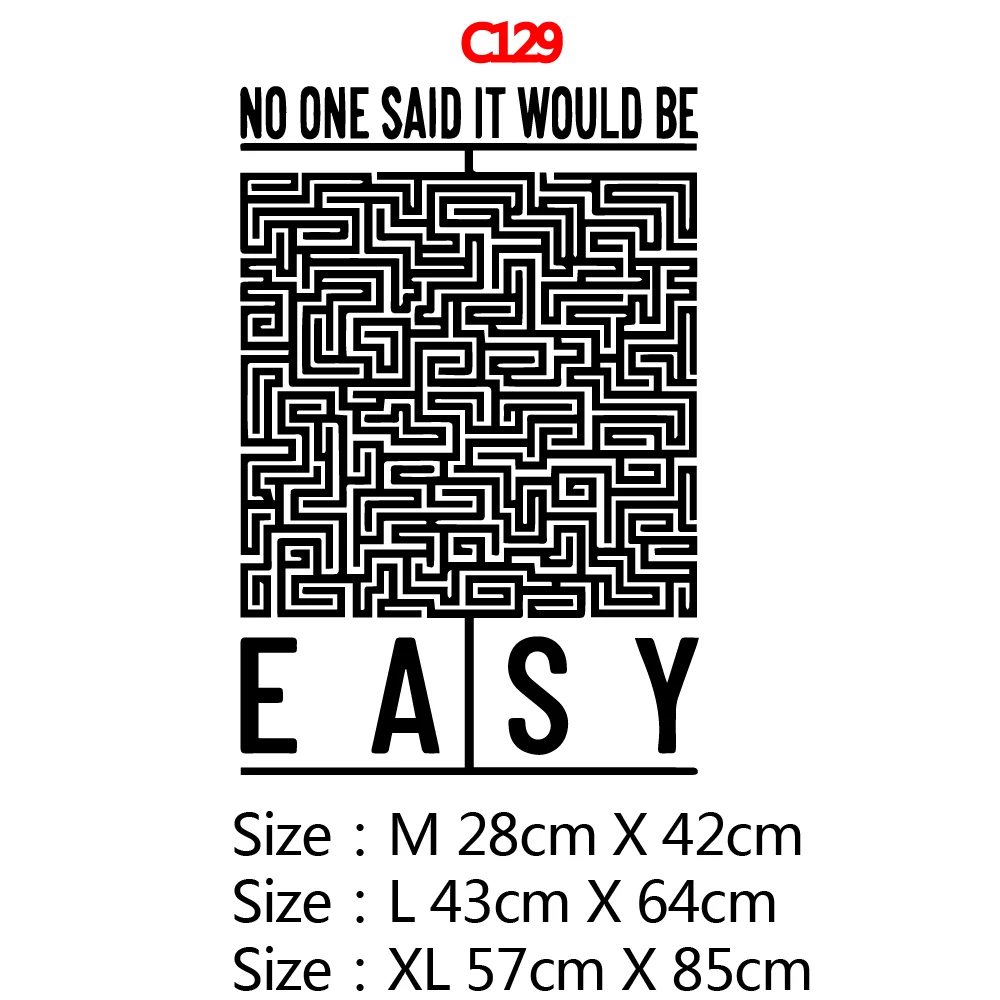 Классический лабиринт, простой дизайн, настенная наклейка, украшение для дома, Декор для дома, декор для гостиной, спальни, Фреска, плакат